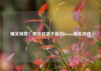 爆笑预警！那些欲罢不能的Steam搞笑游戏