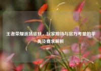王者荣耀返场皮肤，玩家期待与官方考量的平衡及要求解析