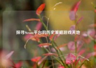 探寻Steam平台的历史策略游戏天地
