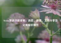 Steam发送功能全解，消息、邀请、工坊分享及交易报价操作
