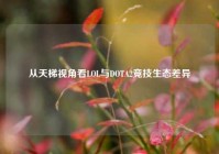 从天梯视角看LOL与DOTA2竞技生态差异