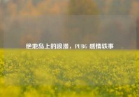绝地岛上的浪漫，PUBG 感情轶事
