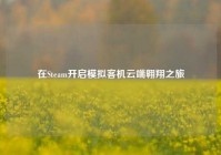 在Steam开启模拟客机云端翱翔之旅