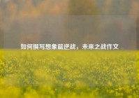 如何撰写想象篇逆战，未来之战作文