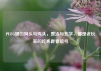 PUBG里的狗头与鸡头，整活与玄学，都是老玩家的吃鸡青春暗号