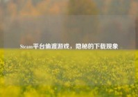 Steam平台偷渡游戏，隐秘的下载现象