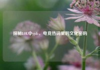 探秘LOL中yyds，电竞热词里的文化密码