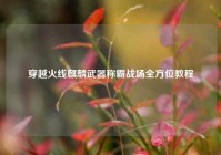 穿越火线麒麟武器称霸战场全方位教程