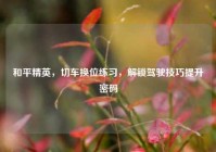 和平精英，切车换位练习，解锁驾驶技巧提升密码