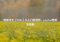 绝地求生（PUBG）从入门到进阶，pubgTool使用全指南