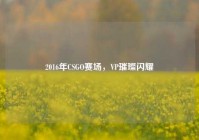2016年CSGO赛场，VP璀璨闪耀