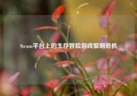 Steam平台上的生存冒险游戏黎明危机