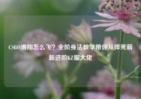 CSGO滑翔怎么飞？全阶身法教学带你从摔死萌新进阶KZ服大佬