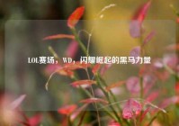 LOL赛场，WD，闪耀崛起的黑马力量