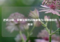 逆战142级，荣耀征程的闪耀徽章与141级图标的风采