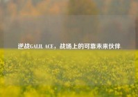 逆战GALIL ACE，战场上的可靠未来伙伴