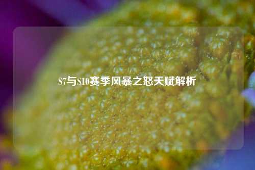 S7与S10赛季风暴之怒天赋解析