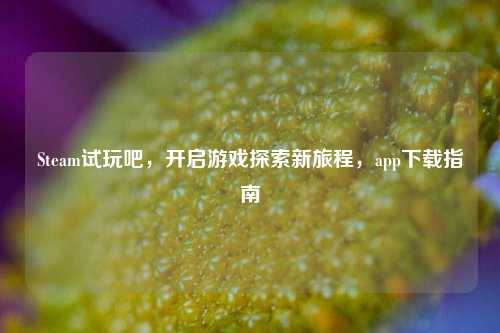Steam试玩吧,开启游戏探索新旅程,app下载指南