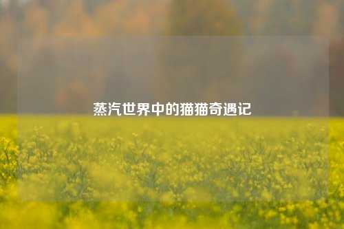 蒸汽世界中的猫猫奇遇记