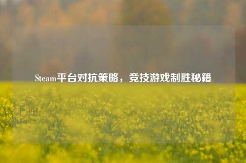Steam平台对抗策略,竞技游戏制胜秘籍