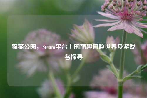 猫猫公园,Steam平台上的萌趣冒险世界及游戏名探寻
