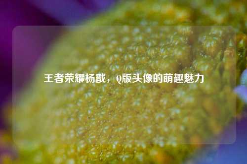 王者荣耀杨戬,Q版头像的萌趣魅力