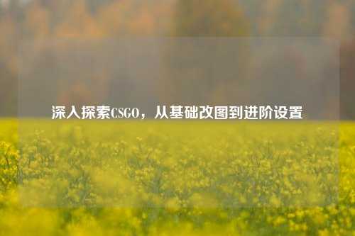 深入探索CSGO,从基础改图到进阶设置