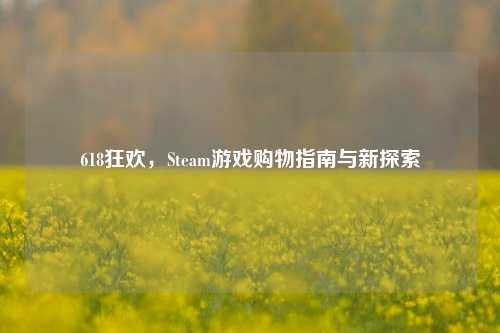 618狂欢,Steam游戏购物指南与新探索