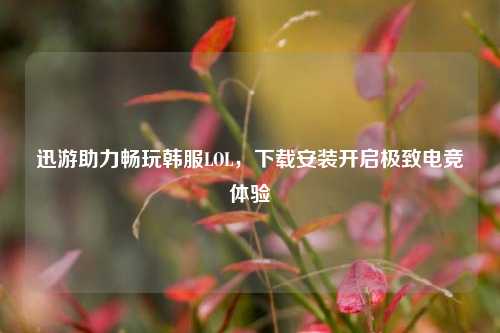 迅游助力畅玩韩服LOL,下载安装开启极致电竞体验