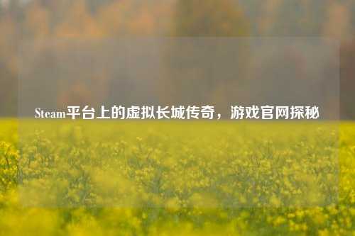 Steam平台上的虚拟长城传奇,游戏官网探秘