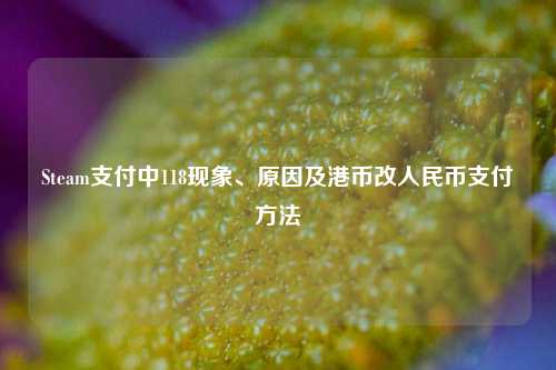 Steam支付中118现象、原因及港币改人民币支付方法