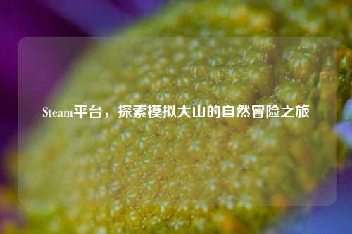 Steam平台，探索模拟大山的自然冒险之旅