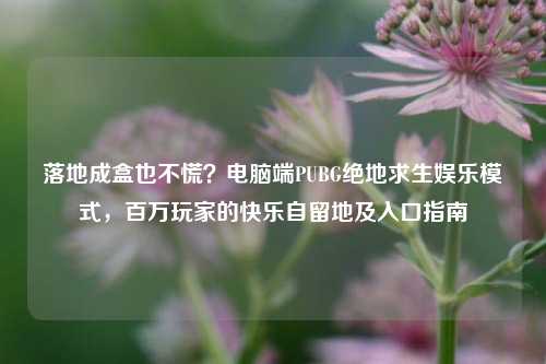落地成盒也不慌?电脑端PUBG绝地求生娱乐模式,百万玩家的快乐自留地及入口指南